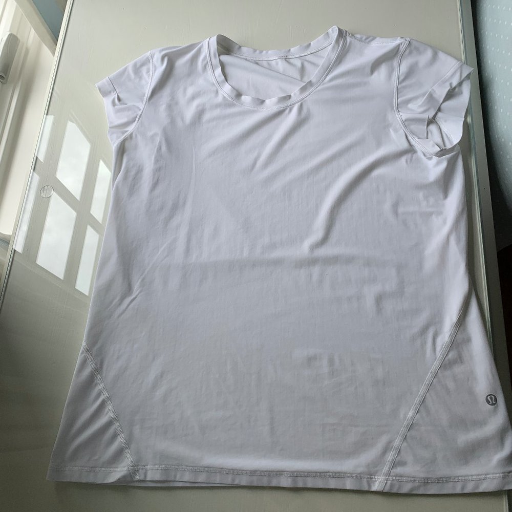 Lululemon Loose White Top
